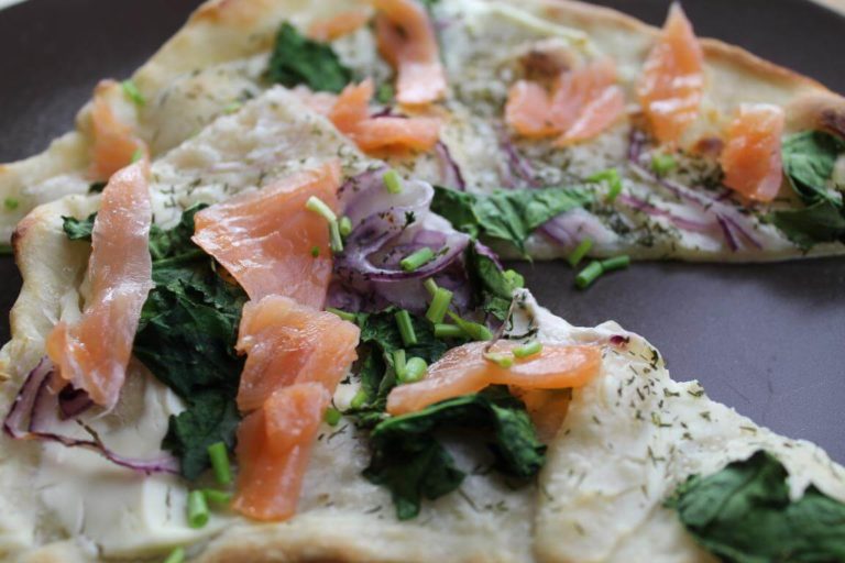 Lachs Spinat Flammkuchen Soulsistakitchen Shop